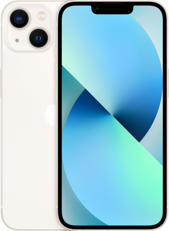 Фото Apple iPhone 13, 128 ГБ, Сияющая звезда На фото изображено Apple iPhone 13, 128 ГБ, Сияющая звезда